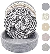 KITLAB 8 Inch Trivets for Hot Dishes, Hot Pots and Pans, Thick Heat Resistant Coaster, Multifunct...