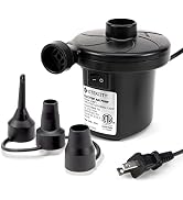 Etekcity Electric Air Pump Air Mattress Portable Pump for Inflatables Couch, Pool Floats, Blow up...
