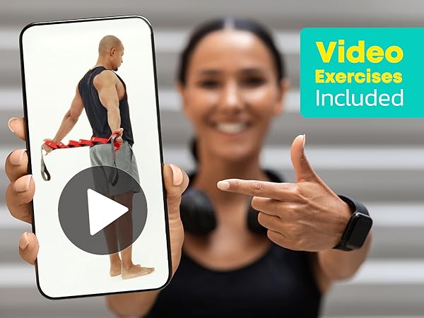 stretching strap with loops yoga physicaol teherapy band