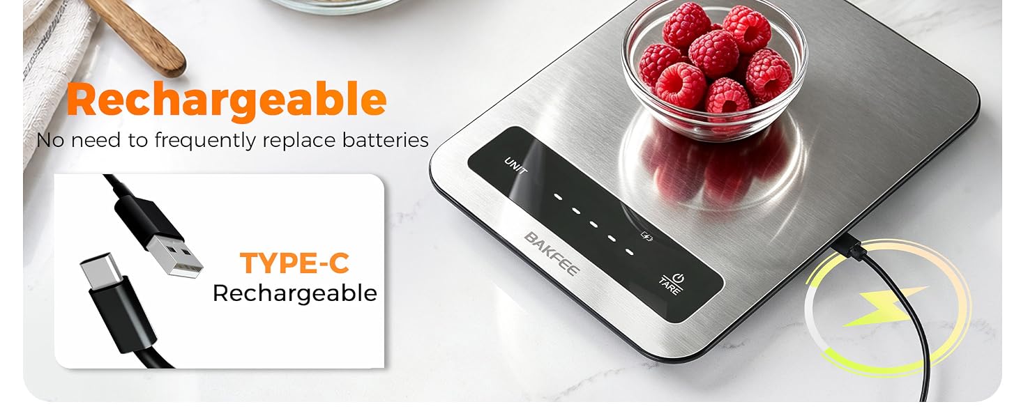 BakFee waterproof scale