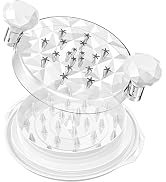 Chicken Shredder Large Chicken Breast Shredder Tool Twist with Brush&Fork, Visible Meat Shredder ...