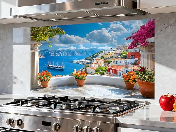 stove backsplash protector for wall wall paper wall stickers wall sticker kitchen wallpaper
