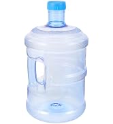 Wakauto 7.5L/2 Gal Portable Water Jug - Collapsible Handheld Water Container with Spout & Carry H...