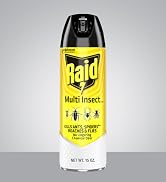 Raid Multi Insect Spray For Indoors and Outdoors Pack Shot