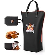 21 Inch BBQ Blanket for Resting Meat, 5-Layer Thermal Insulation Bag, Waterproof & Oil-Proof Food...
