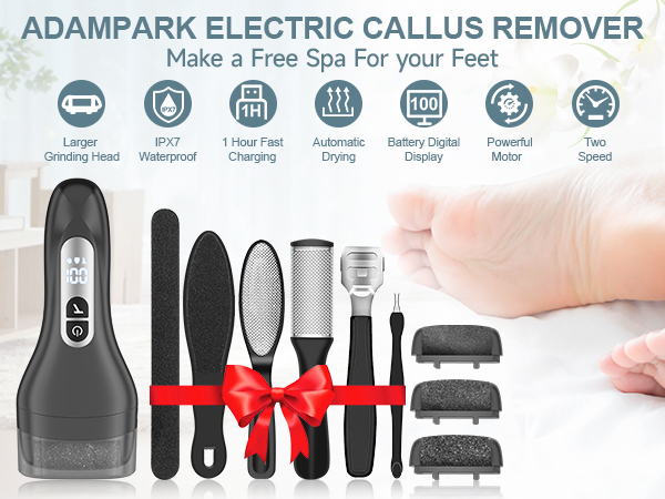 M010 Electric Callus Remover For Feet!