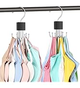 2 Pack Tank Top Hanger, Bra Hangers for Closet Organizer Max 36 Storage Capacity, Space Saving 36...