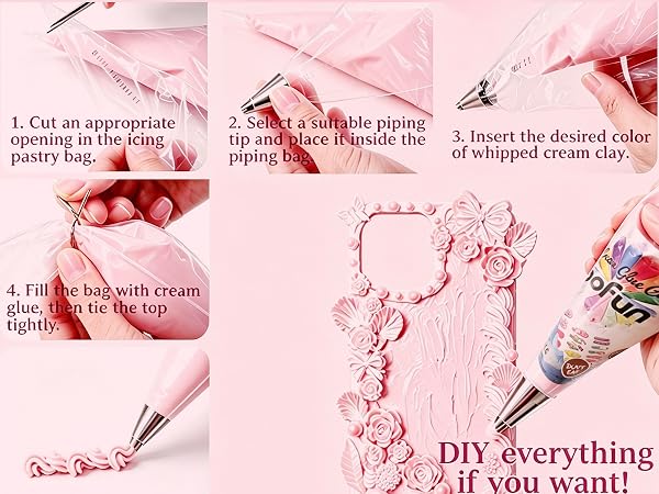 BoFUN Whipped Cream Glue Clay