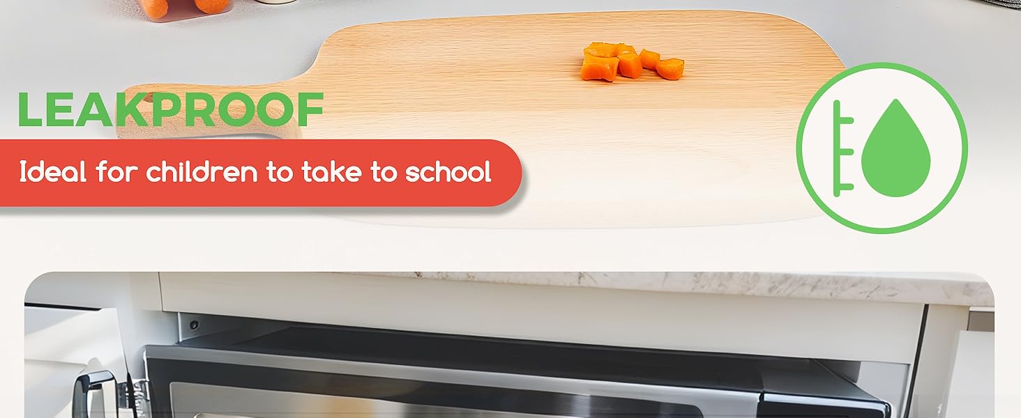 Reusable Snack Containers with Lids