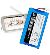 BJWW 2800mAh Replacement Battery for Infant Optics DXR-8 PRO/SS | SP 554478 2800mAh Battery for D...