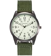 Casotime Tactical Military Watch for Men - Field-Tested Analog Quartz with Luminous Dial, 30M Wat...