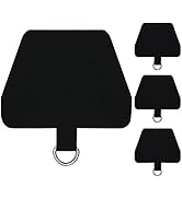 COCASES 4 Pack Phone Tether Tab, Phone Strap Replacement Part for Cell Phone, Safety Lanyard Patc...