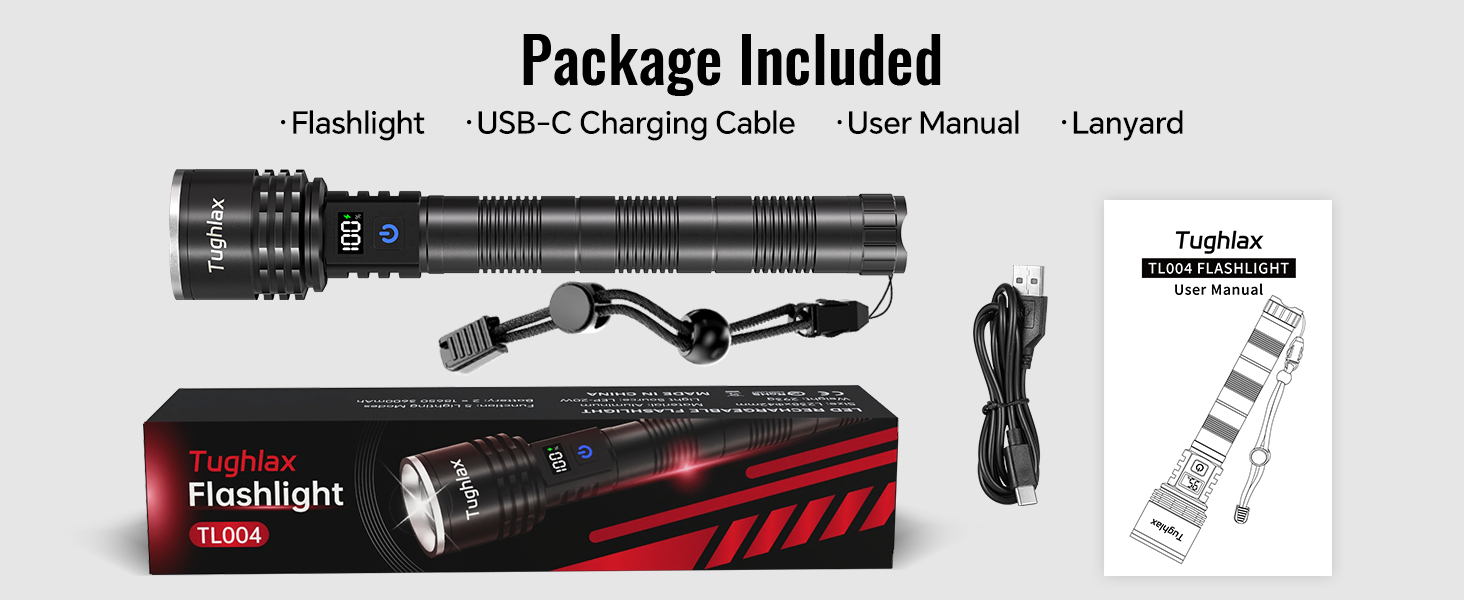 Flashlight High Lumens