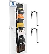 zebricolo over the door purse organizer, holds bigger bags, purse organizer for door,Heavy Duty h...