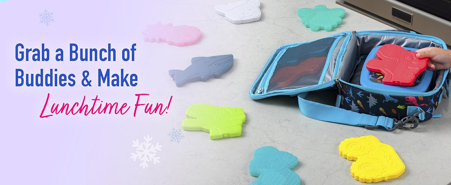 bentgo, bentgo for kids, ice packs for kids, kids lunch boxes, cute kids lunch products, kids prints