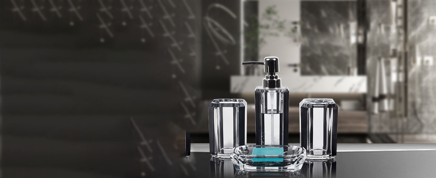 bathroom accessories set