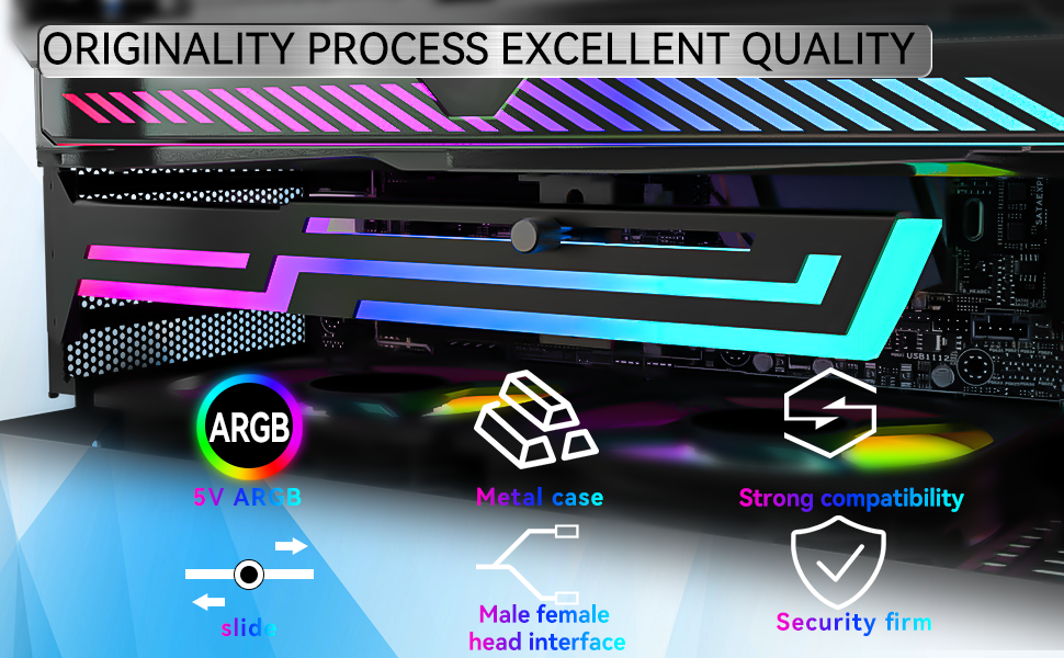 vertical gpu mount