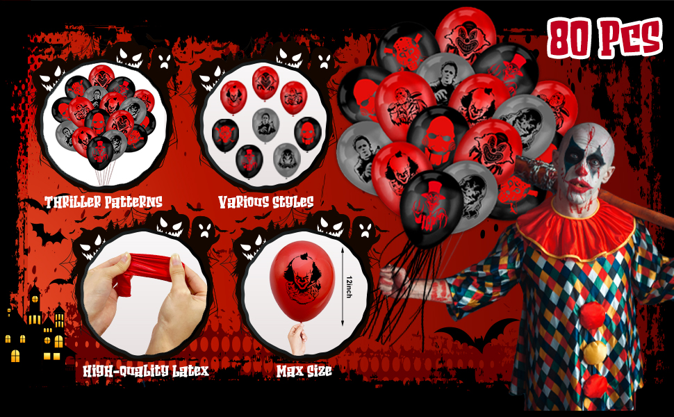 Classic Horror Movie Character Party Decorations