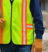 High Visibility Reflective Safety Vest