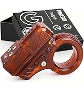 3D Fidget Slider Finger Ring Clicker EDC Toy Fingertip Textured Spinner Flip, Plastic Hand Roller...