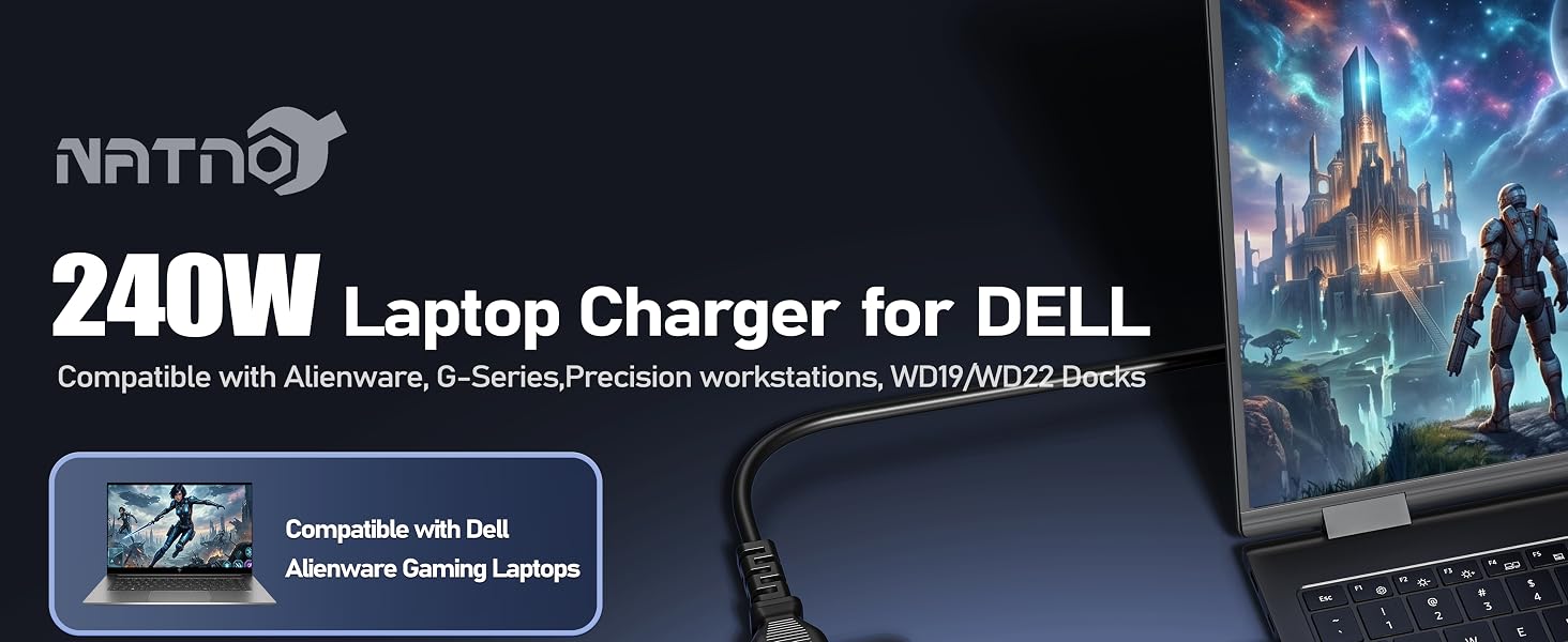 alienware laptop charger