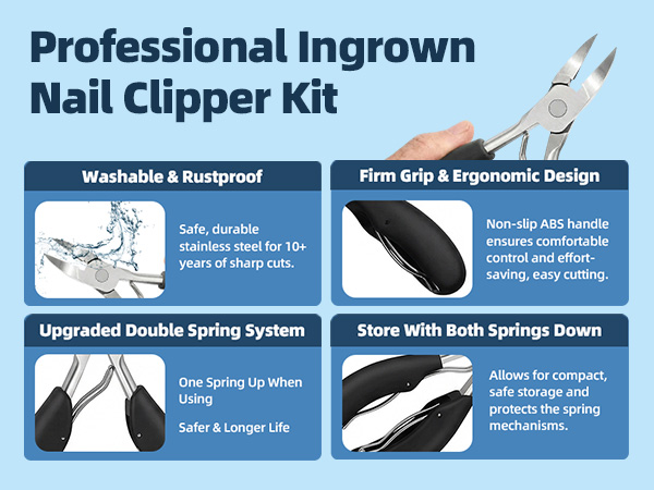 Professional Ingrown Nail Clipper Kit