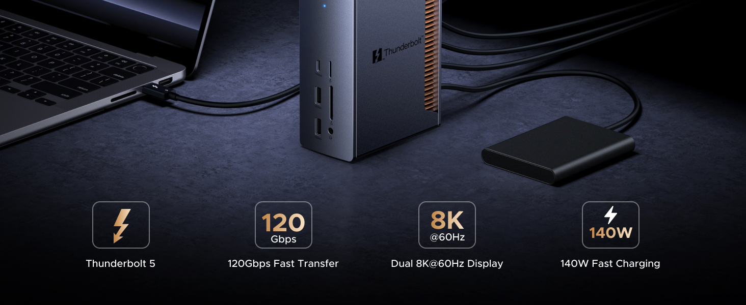 UGREEN Revodok Max 2131 Thunderbolt 5 Dock