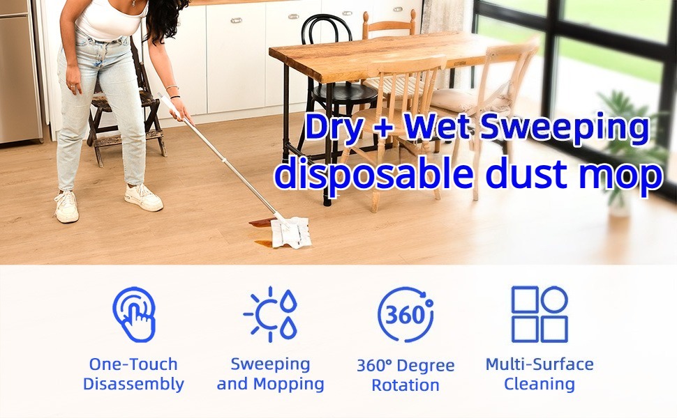 disposable dust mop
