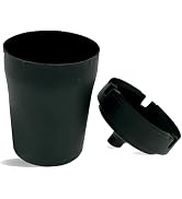 Large JUMBO Car Smokeless Ashtray with Lid – Fits SUV and Truck Cup Holders – Durable Plastic, Sm...