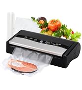 BCTILOP Food Vacuum Sealer Machine, Automatic Commercial Vacuum Sealer for Food With Bags, Double...