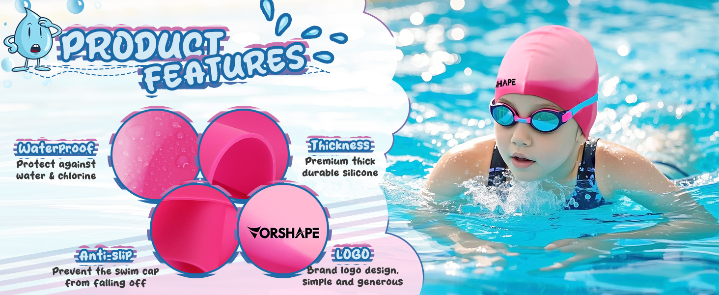 swimming cap kids
