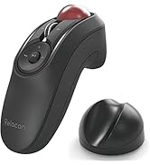 ELECOM Relacon Handheld Trackball Mouse, Thumb Control, Left Right Handed Mice, Bluetooth, 10-But...