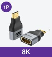 Mini HDMI to HDMI Adapter