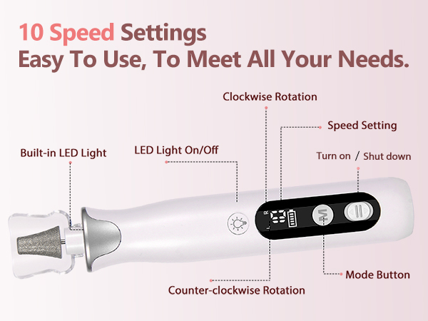 Electric Nail Drill Kit
