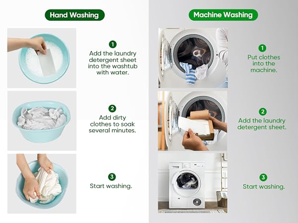 laundry tablets for travel