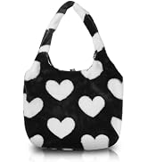 WisePoint Cute Tote Bag, Plush Tote Bags Spacious Work Tote Bag with Button, Soft Womens Tote Bag...