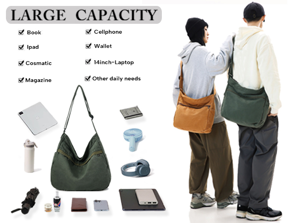large crossbody bags for women