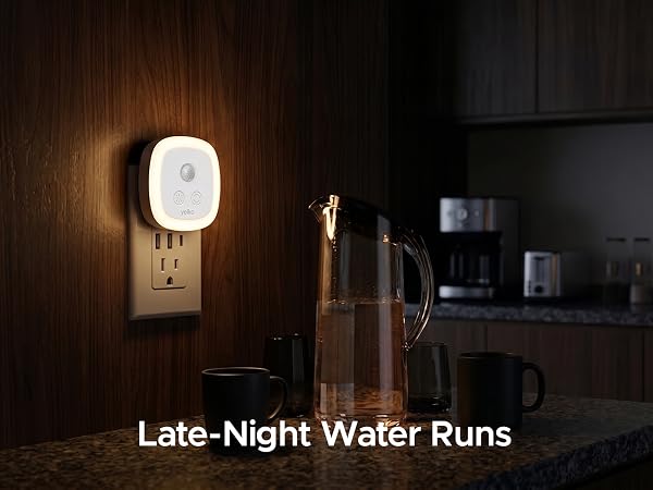 Kitchen lighting-Late-Night Water Runs