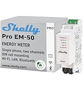 Shelly Pro EM 50A | Wi-Fi & LAN Energy Meter with Contactor Control | DIN-Rail | Home Automation ...