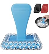 TOPULORS Cast Iron Scrubber & Scraper Kit - 316 Stainless Steel Cast Iron Cleaner - Chainmail Scr...