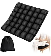 HLCZLUZ Seat Cushion, Office Chair Cushion with Storage Bag, Travel Seat Cushion for Airplane, Pr...