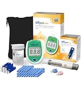 eBmonitor eBpet Blood Glucose Monitor System - Dogs and Cats Glucose Monitoring Kit 25 Blood Gluc...