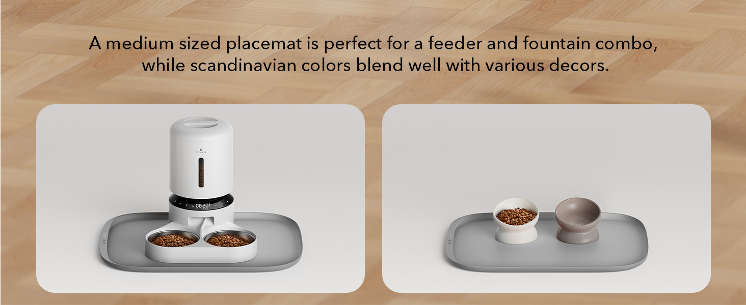 pet feeding mat
