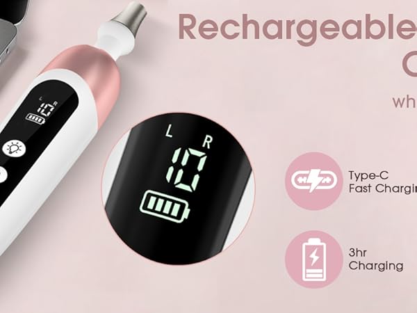 Professional electric nail file for home