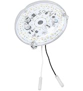 18W 2000LM LED Ceiling Fan Light Panel, Magnetic LED Retrofit Light Board LED Flush Mount Ceiling...
