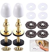 boeemi Toilet Bolts for Floor, 2 Pack Toilet Flange Bolts Seal Toilet Bowl to Flange, Toilet Wax ...