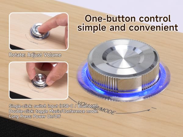 One Knob. Zero Clutter.