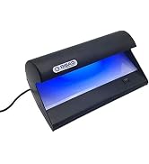 Ribao SLD-16 Bill Detector with UV and Watermark Counterfeit Detection, Money Checker, ID Card/Pa...