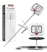 BOMATA Digital Candy Thermometer with Pot Clip, Deep Fry Oil Thermometer with Rotatable Display &...