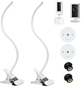 2 Pack Flexible Clip Mount Compatible with Ring Pan-Tilt Indoor Cam | Compatible with Ring Indoor...
